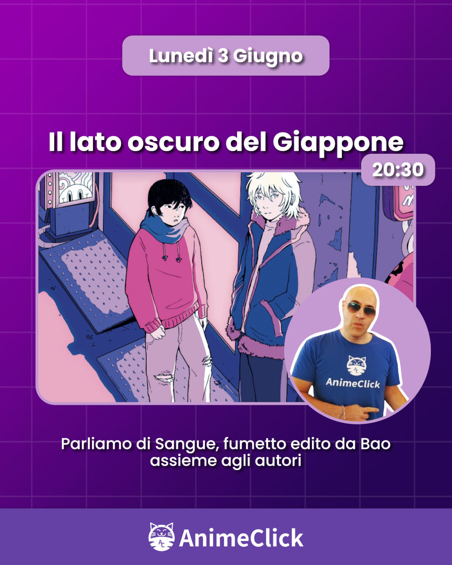 AnimeClick su Twitch: programma dal 3 al 9 giugno